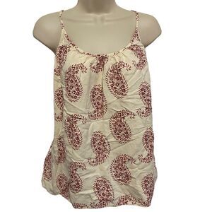 LOFT Paisley Print Tank Top
